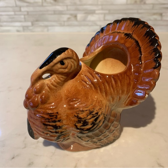 Holiday Vintage Kitsch Thanksgiving Turkey Vase Poshmark
